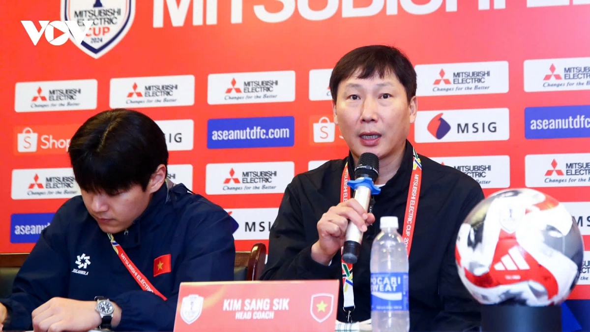 Kim expects Vietnam’s win over Philippines, early ASEAN Cup semi-final ticket